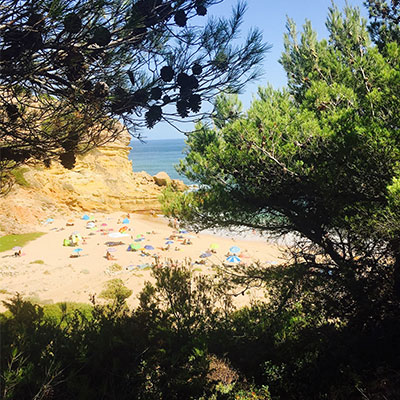 het mooiste strand van de Algarve